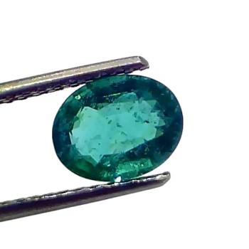 1.90 Ct GII Certified Untreated Natural Zambian Emerald Panna AAAA
