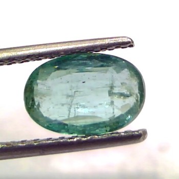 1.79 Ct Untreated Natural Zambian Emerald Gemstone Panna Gemstone