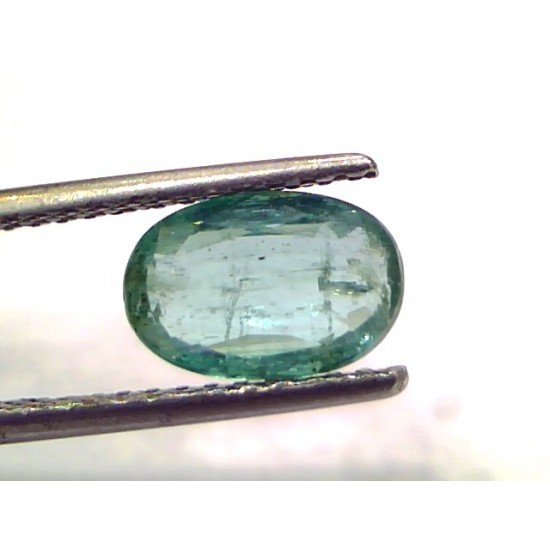 1.79 Ct Untreated Natural Zambian Emerald Gemstone Panna Gemstone