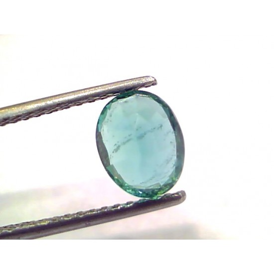 1.91 Ct GII Certified Untreated Natural Zambian Emerald Gemstone AAA