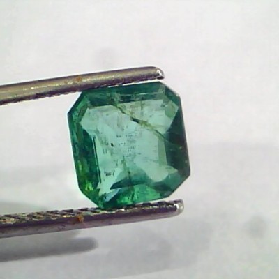 1.92 Ct Unheated Untreated Natural Zambian Emerald Panna