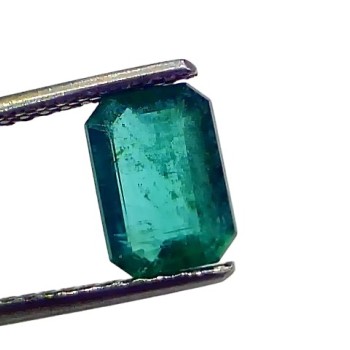 1.94 Ct GII Certified Untreated Natural Zambian Emerald Panna AAAA 1.94 Ct GII Certified Untreated Natural Zambian Emerald Panna AAAA