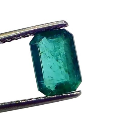 1.94 Ct GII Certified Untreated Natural Zambian Emerald Panna AAAA 1.94 Ct GII Certified Untreated Natural Zambian Emerald Panna AAAA