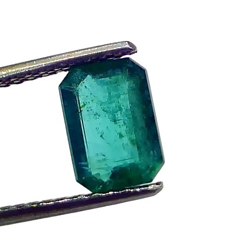 1.94 Ct GII Certified Untreated Natural Zambian Emerald Panna AAAA 1.94 Ct GII Certified Untreated Natural Zambian Emerald Panna AAAA