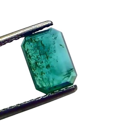 1.94 Ct GII Certified Untreated Natural Zambian Emerald Panna AAAA 1.94 Ct GII Certified Untreated Natural Zambian Emerald Panna AAAA