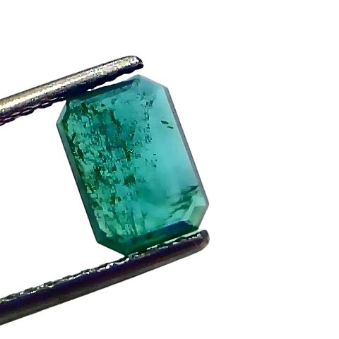 1.94 Ct GII Certified Untreated Natural Zambian Emerald Panna AAAA 1.94 Ct GII Certified Untreated Natural Zambian Emerald Panna AAAA