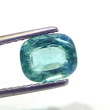 1.95 Ct Certified Untreated Natural Zambian Emerald Gemstone Panna