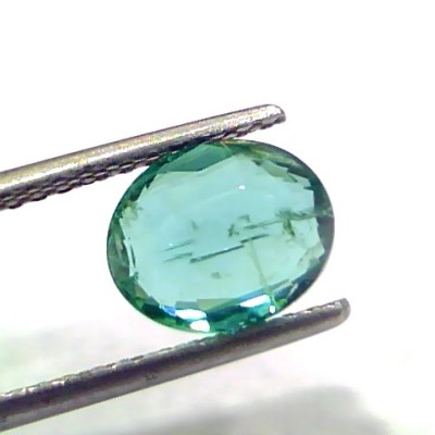 1.95 Ct GII Certified Untreated Natural Zambian Emerald Gemstone AAA