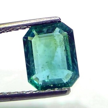 1.98 Ct GII Certified Untreated Natural Zambian Emerald Gemstone AAA