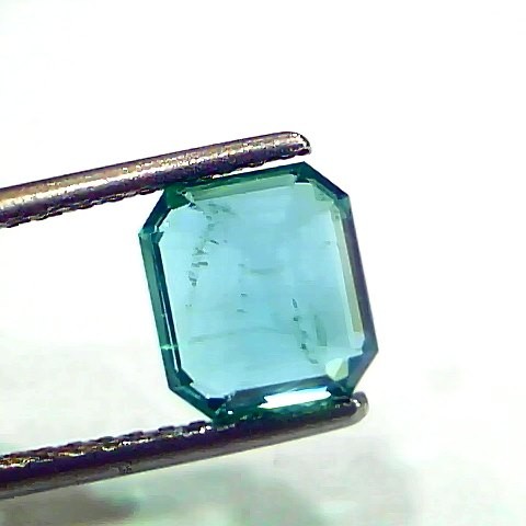 1.99 Ct IGI Certified Untreated Natural Zambian Emerald Gemstone AAA