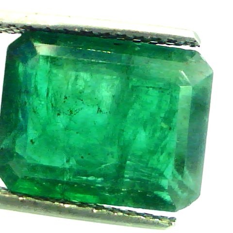 9.69 Ct Untreated Natural Zambian Emerald Premium Green AAA