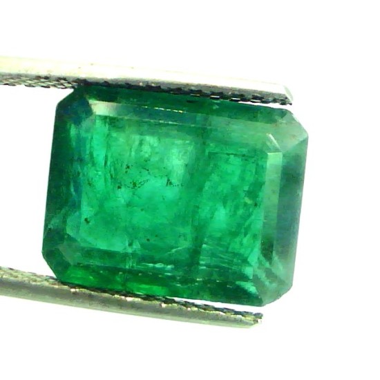 9.69 Ct Untreated Natural Zambian Emerald Premium Green AAA