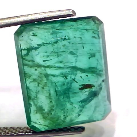 Huge 10.90 Ct Untreated Natural Zambian Emerald Gemstone Panna Stone