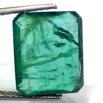 Huge 10.90 Ct Untreated Natural Zambian Emerald Gemstone Panna Stone