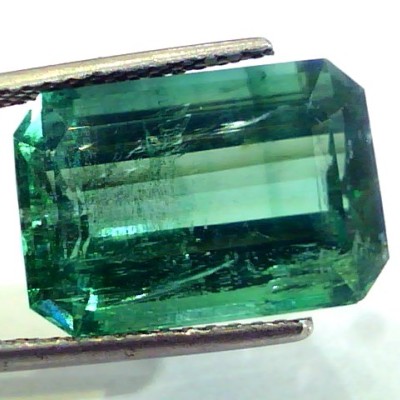 Huge 12.21 Ct Untreated Top Colour Premium Natural Zambian Emerald AAA