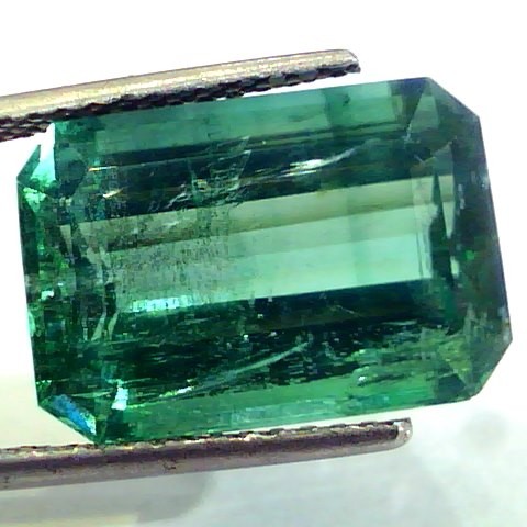 Huge 12.21 Ct Untreated Top Colour Premium Natural Zambian Emerald AAA