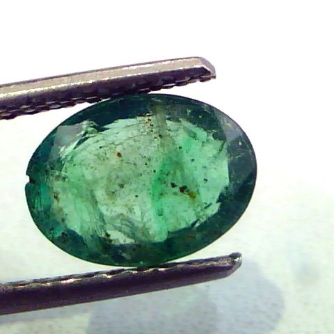 1.93 Ct Unheated Untreated Natural Zambian Emerald Panna Gems