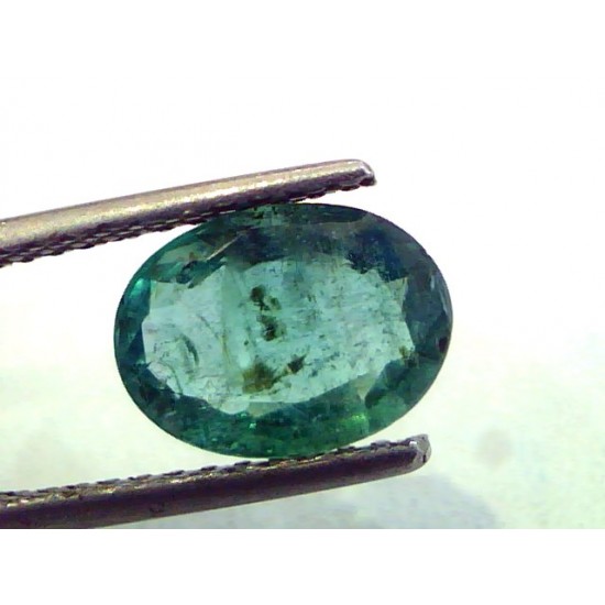 2.03 Ct Unheated Untreated Natural Zambian Emerald Panna Gems