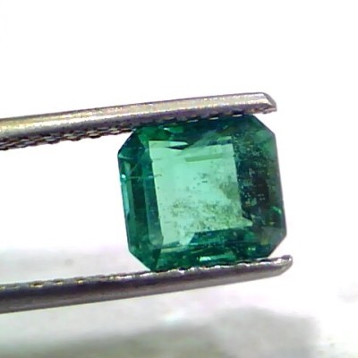 2.00 Ct Untreated Natural Zambian Emerald Gemstone Panna Gems AAAAA