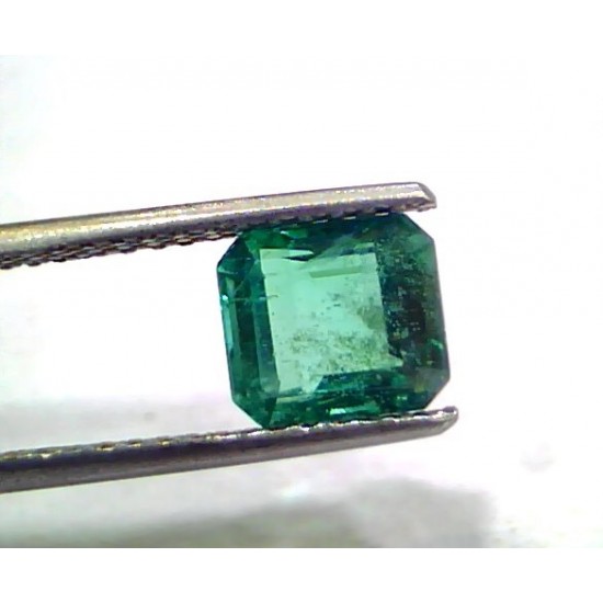 2.00 Ct Untreated Natural Zambian Emerald Gemstone Panna Gems AAAAA