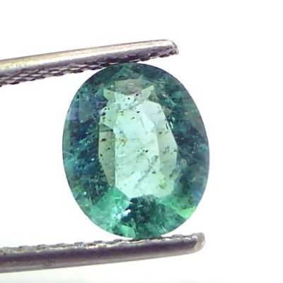 2.00 Ct Untreated Natural Zambian Emerald Gemstone Panna Stone
