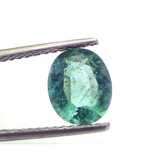 2.00 Ct Untreated Natural Zambian Emerald Gemstone Panna Stone