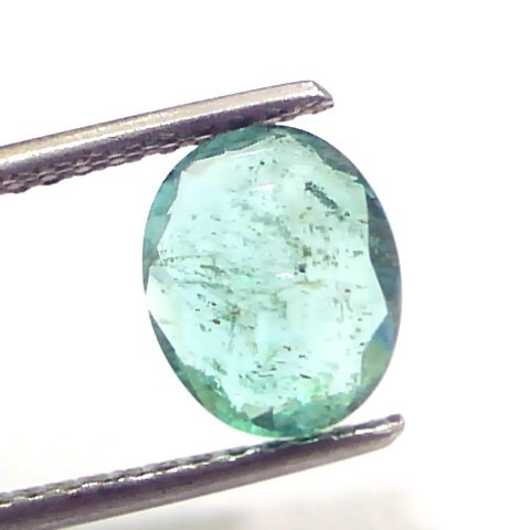 2.00 Ct Untreated Natural Zambian Emerald Gemstone Panna Stone