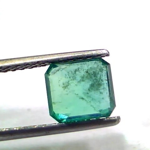 2.00 Ct Untreated Natural Zambian Emerald Gemstone Panna Gems AAAAA