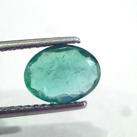 2.01 Ct Untreated Natural Zambian Emerald Gemstone Panna AAA