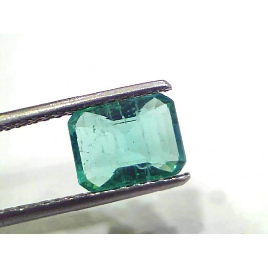 2.03 Ct GII Certified Untreated Natural Zambian Emerald Gems AAAAA