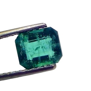 2.04 Ct GII Certified Untreated Natural Zambian Emerald Panna AAA 2.04 Ct GII Certified Untreated Natural Zambian Emerald Panna AAA