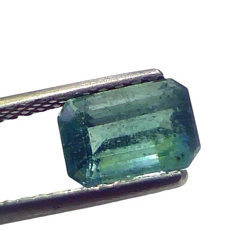 2.03 Ct Certified Untreated Natural Zambian Emerald Panna Gemstone