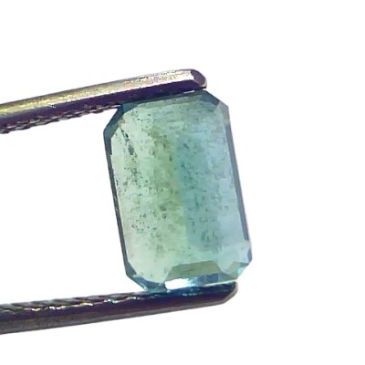 2.03 Ct Certified Untreated Natural Zambian Emerald Panna Gemstone