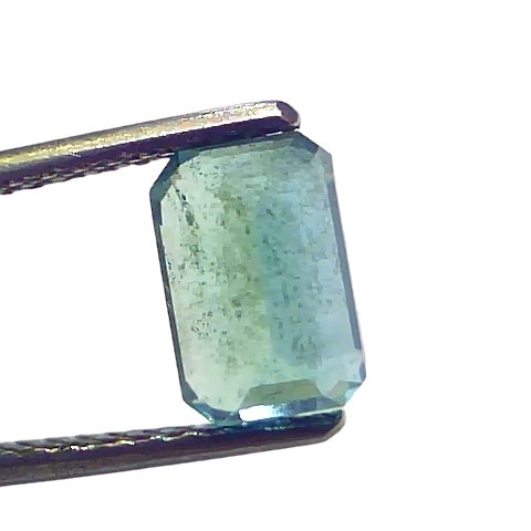 2.03 Ct Certified Untreated Natural Zambian Emerald Panna Gemstone