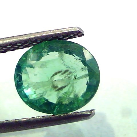 2.00 Ct Unheated Untreated Natural Zambian Emerald Panna Gems