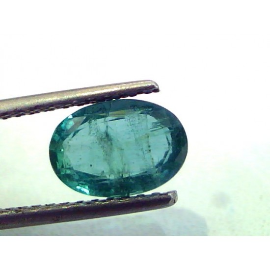 2.03 Ct Unheated Untreated Natural Zambian Emerald Panna Gemstones