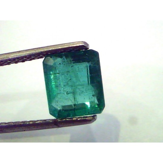 2.07 Ct Unheated Untreated Natural Zambian Emerald AAA