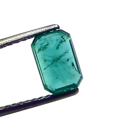 2.05 Ct GII Certified Untreated Natural Zambian Emerald Panna AAA 2.05 Ct GII Certified Untreated Natural Zambian Emerald Panna AAA