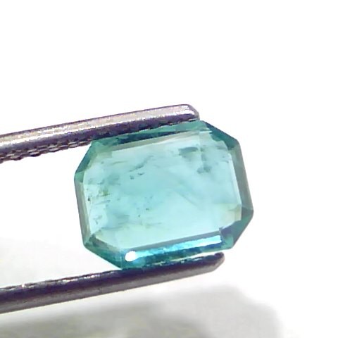 2.09 Ct Certified Untreated Natural Zambian Emerald Gems AAAAA