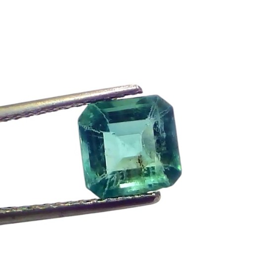 2.07 Ct Untreated Natural Zambian Emerald Gemstone Panna Gems