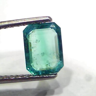 2.07 Ct GII Certified Untreated Natural Zambian Emerald Gems AAA