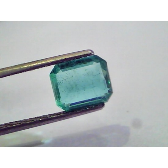 2.10 Ct Untreated Natural Zambian Emerald Gemstone AAAAA