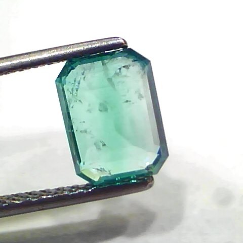 2.07 Ct GII Certified Untreated Natural Zambian Emerald Gems AAA