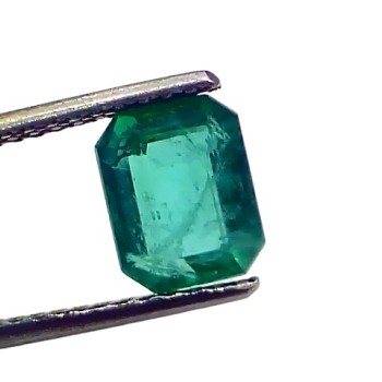 2.08 Ct GII Certified Untreated Natural Zambian Emerald Panna AAA 2.08 Ct GII Certified Untreated Natural Zambian Emerald Panna AAA