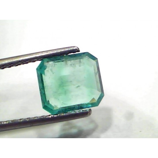 2.08 Ct GII Certified Untreated Natural Zambian Emerald Gems AAAA