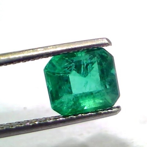2.09 Ct Untreated Natural Zambian Emerald Gemstone Panna Gems AAAAA
