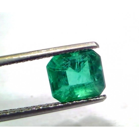2.09 Ct Untreated Natural Zambian Emerald Gemstone Panna Gems AAAAA