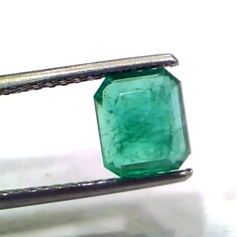 2.09 Ct Untreated Natural Zambian Emerald Gemstone Panna Gems AAAAA