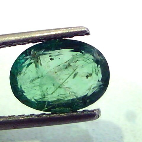 2.10 Ct Unheated Untreated Natural Zambian Emerald Panna Gems