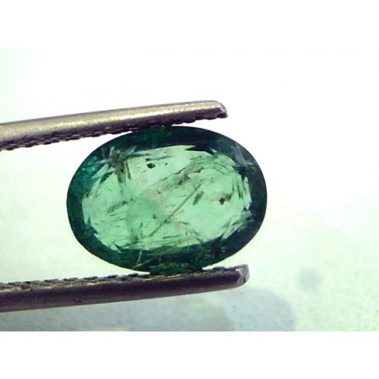 2.10 Ct Unheated Untreated Natural Zambian Emerald Panna Gems